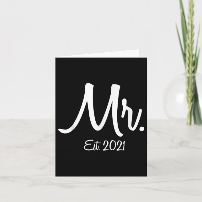 Cartão Presente de Casamento de Correspondência Exclusiva (Frente)