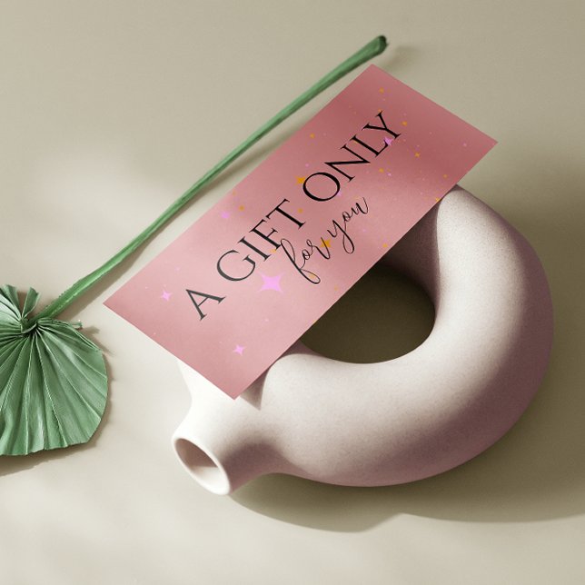 Cartão Presente de Certificado Dourado de Rosa est (Esthetician Rose Gold Certificate Gift Card)