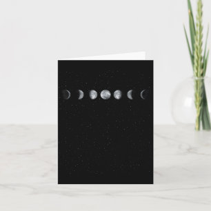 Cartão Presente de Cientista de Fase Lunar Astronomia