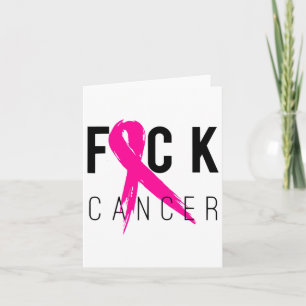 Cartão Presente de Consciência do Cancer da Mama Retrostr