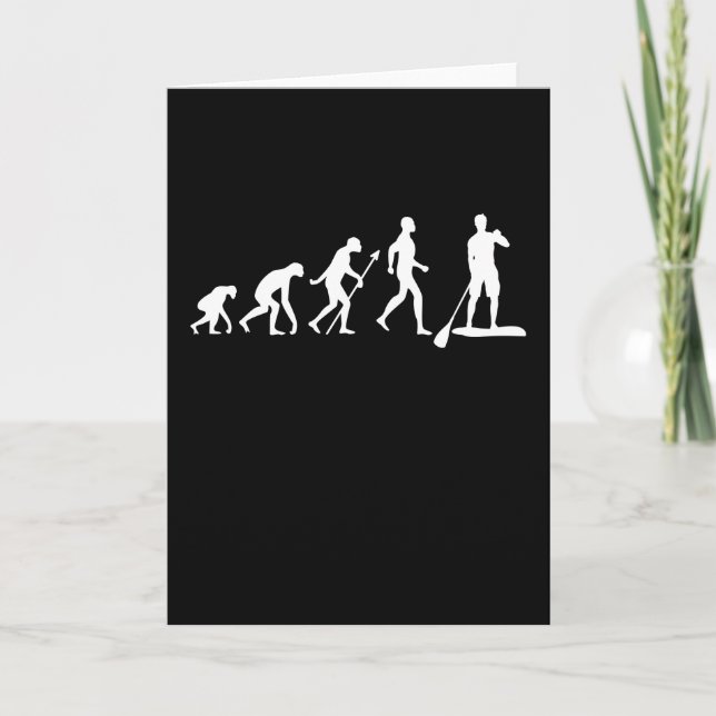 Cartão Presente de conselho Engraçado de Paddle Engraçado (Frente)