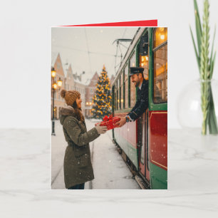 Cartão Presente de design de imagem de Natal feliz