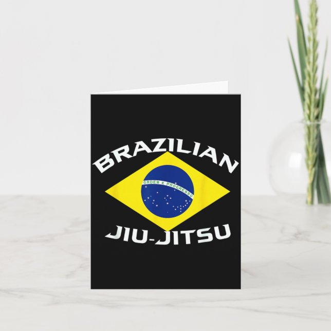 Cartão Presente de Jiu-Jitsu Brasileiro - MMA BJJ e Grapp (Frente)