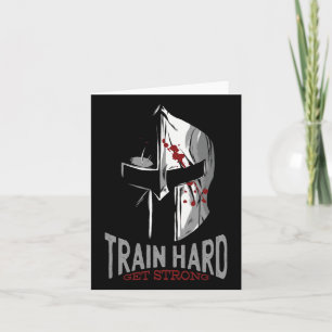 Cartão Presente de Motivação de Gym com Helmet Sparta Spa