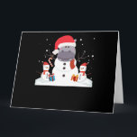 Cartão Presente de Natal do Papai Noel Hipopótamo Engraça<br><div class="desc">Presente de Natal do Papai Noel Hipopótamo Engraçado ! Oferecer presentes mais cedo ou mais tarde não importa,  o que importa é que você deu presentes com sinceridade !!</div>
