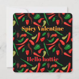 Cartão-presente de pimenta vermelha Hottie com Nam