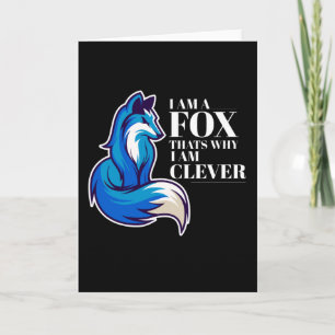 Cartão Presente de Raposa de Gato de Nove Caudas Japonês