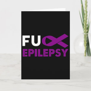 Cartão Presente de Suporte Conscientização Epilepsia Fck