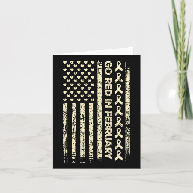 Cartão Presente do Dia de Conscientização sobre Doenças C (Frente)