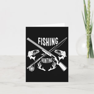 Cartão Presente Engraçado do Dia dos Pais para Pesca e Ca