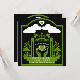 Cartão Presente Funeral De Lembrança Para Uma Enfermeira