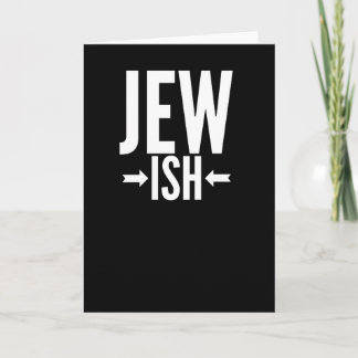 Cartão Presente judeu engraçado para o Bar Mitzvah ou Han
