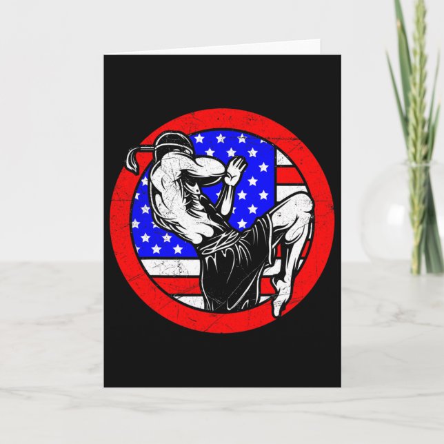 Cartão Presente Muay Thai - Boxe Tailandesa e Kickboxing  (Frente)