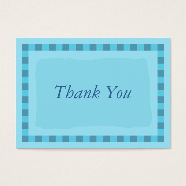 Cartão-Presente, Obrigado (Frente)