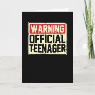 Cartão Presente Oficial de Adolescente