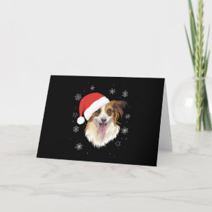 Cartão Presente Papillon Santa Natal Crianças Meninos Men