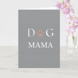 Cartão Presente para a Mamãe Cachorro, Dia das Mães e Ani