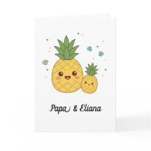 Presente Personalizado do Papai Abacaxi para o Dia