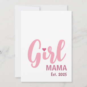 Cartão Presente Personalizado Girl Mama Est.
