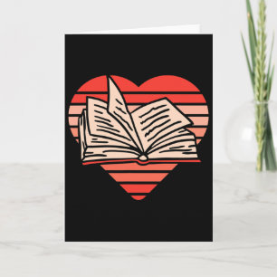 Cartão Presente Retro de Amor no Coração para Ele Ela Lei