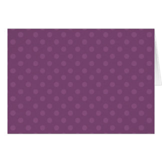 Cartão Presente roxo de Zazzle do fundo das bolinhas de