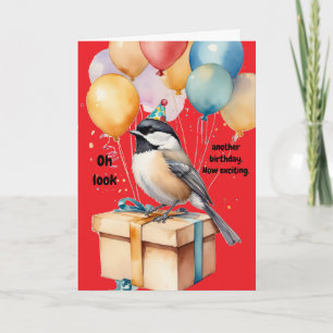 Cartão Presente Sarcástico de Humor de Aniversário de Fra