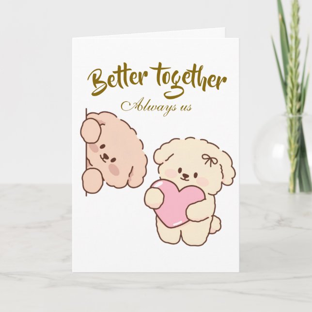 Cartão Presente Significativo para Casais – Amor Elegante (Frente)