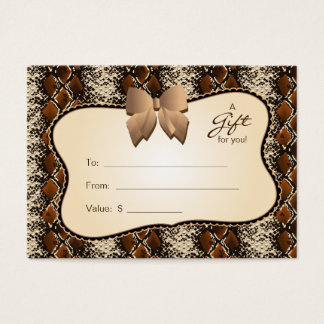 Cartão Presente Spa Dia de os namorados Cobra De S