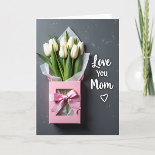Cartão Presente Tulipa Amor Mãe