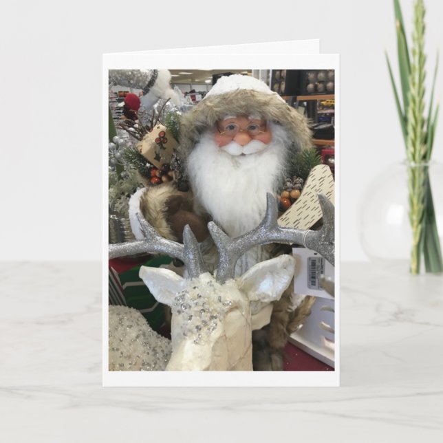 CARTÃO PRESENTES ARMAZENADOS/ÁRVORE É NATAL DE MERCADORIA (Frente)