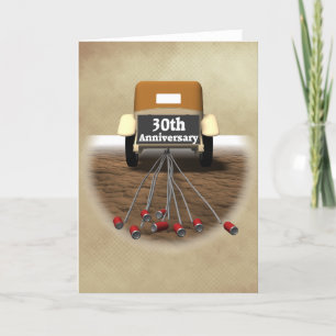 Cartão Presentes de 30º Aniversário de Casamento