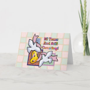 Cartão Presentes de Aniversário de 25 Anos de Casamento