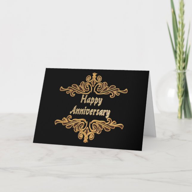 Cartão Presentes de Aniversário de Casamento (Frente)