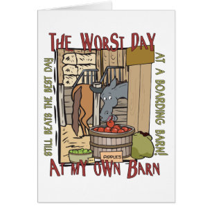 Cartão Presentes de Cavalos