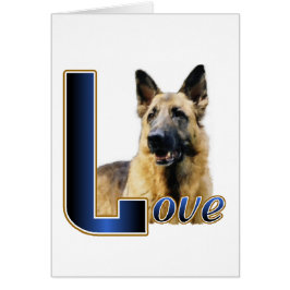 Cartão Presentes de german shepherd
