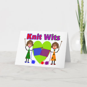 Cartão Presentes de Knit Lovers
