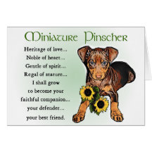 Presentes de Miniatura Pinscher