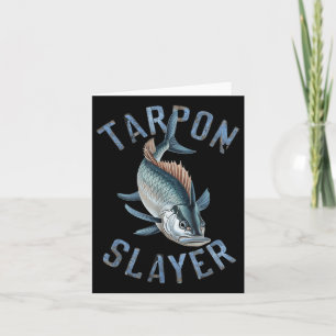 Cartão Presentes De Pesca Da Campanha De Tarpon Para Angl