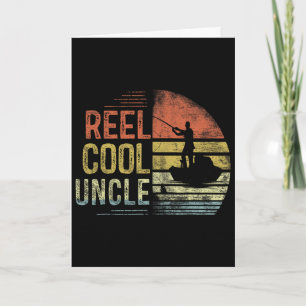 Cartão Presentes de pesca do tio muito fixe Tio aniversár
