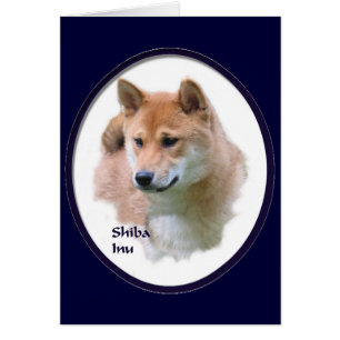 Cartão Presentes de Shiba Inu