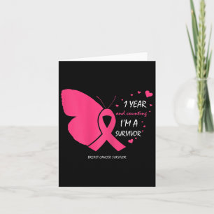 Cartão Presentes De Sobrevivência Rosa Isentos De Cancer 