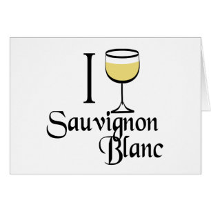 Cartão Presentes do amante de vinho de Sauvignon Blanc