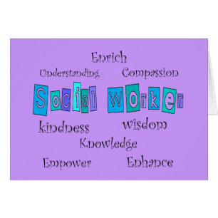 Cartão Presentes do assistente social