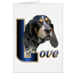 Cartão Presentes do Bluetick Coonhound