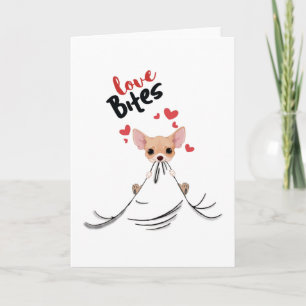 Cartão Presentes do Dia dos Namorados Mordidas de Amor de