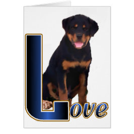 Cartão Presentes do Rottweiler