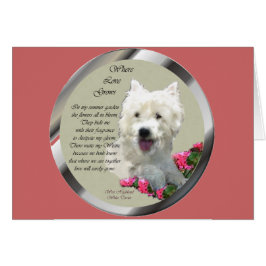 Cartão Presentes do West Highland White Terrier