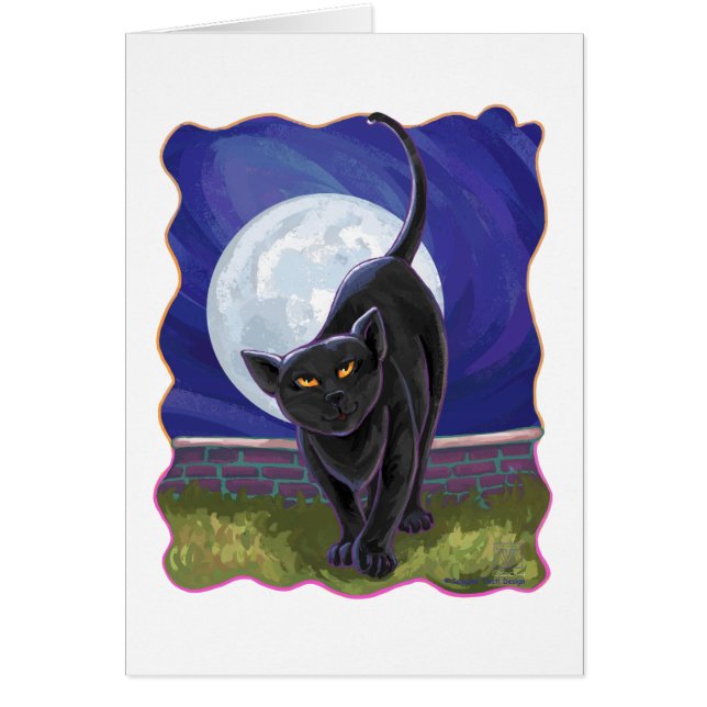 Cartão Presentes e Acessórios Black Cat (Frente)