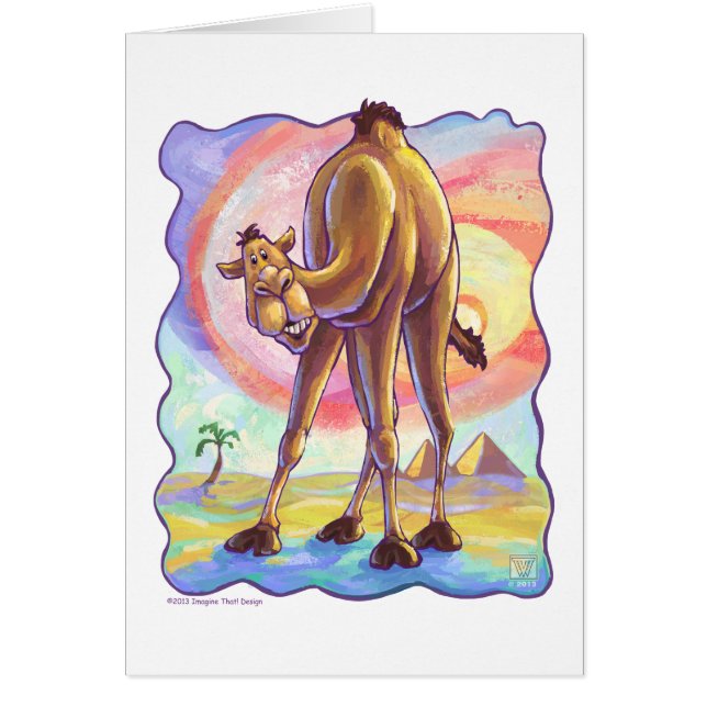 Cartão Presentes e acessórios do Camel (Frente)