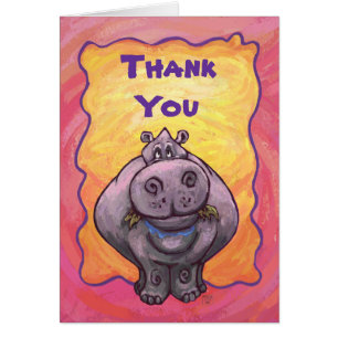 Cartão Presentes e acessórios do Hippopotamus